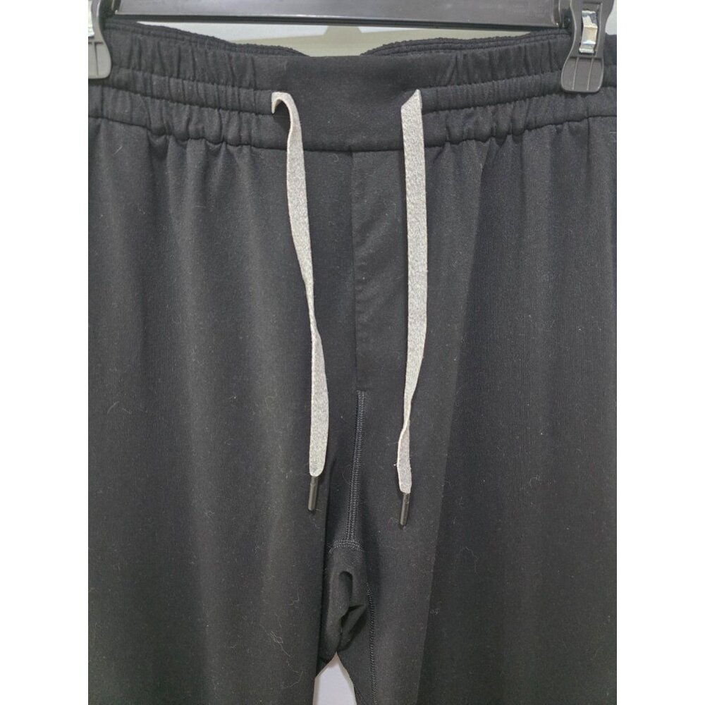 Lululemon Men's Large Black Jogger Athletic Pant Gym Workout Travel Lounge - Picture 2 of 13